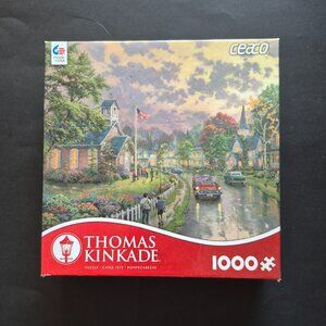 1000 Piece "Morning Pledge" Jigsaw Puzzle